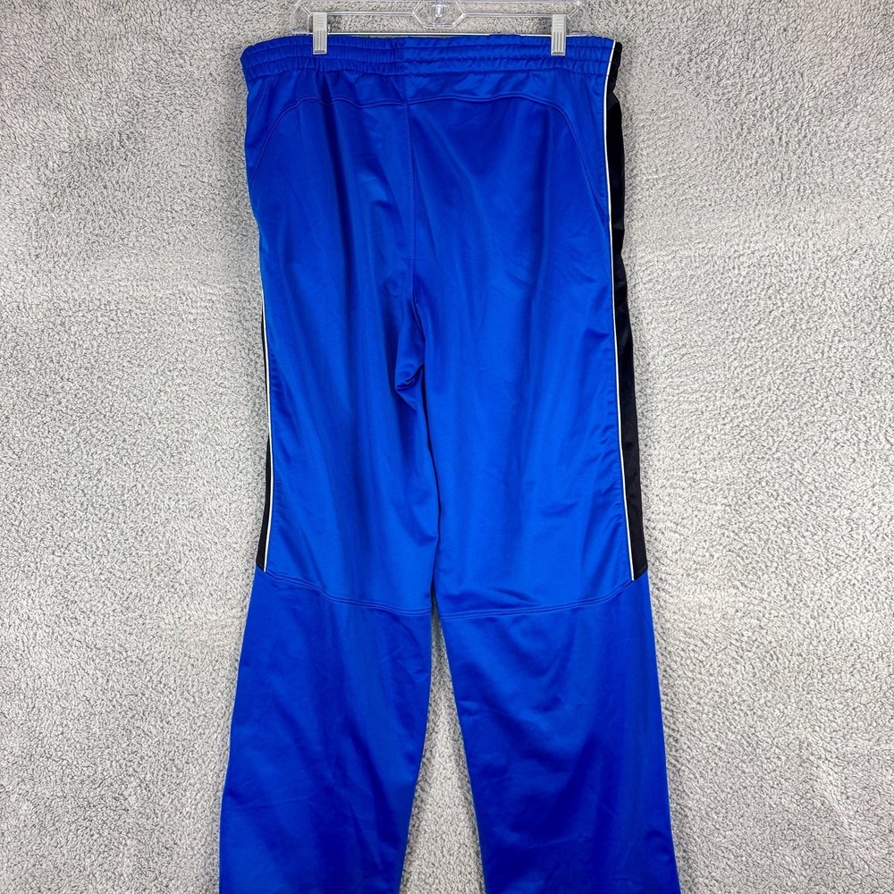 Manchester United Pants Mens Large Blue Soccer Football Track Pants Polyester - Picture 7 of 16